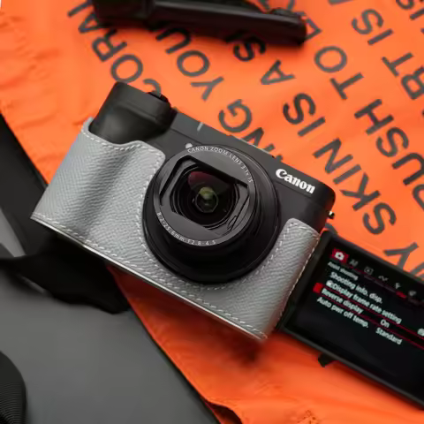 Mr.Stone for Canon Canon V1 Camera case Protective Case Camera Bodysuit V1 Camera Handmade Genuine L