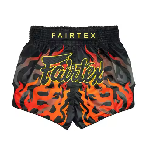 Fairtex Martial Arts Shorts Muay Thai Combat Sports Pants Men's Boxing Wrestling Training Competitio