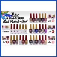 ➼ ▘ ☏ YOKO Nail Polish Set 6pcs 9.9ml