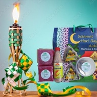 HAMPER RAYA A MAKANAN TRADISIONAL MELAKA/ HAMPER BELACAN DAN CINCALOK/CENCALUK/ GULA MELAKA ASLI/ HA