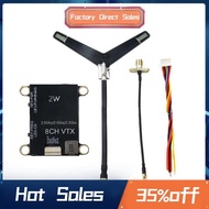 2.0G 2.1G 2.2G 2W VTX 8CH High Power FPV Audio Video Transmitter NTSC/PAL forFPV Long Range RC Drone