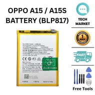 OPPO A15 / A15S (BLP817) Battery Replacement Part [Free Tools]