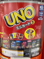 全新 日本迷你 UNO 扭蛋 轉旦 卡牌 遊戲