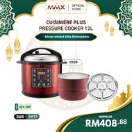 MMX Ewant 12L Cooker Plus G120 Periuk Masak Pressure Cooker MMXYBD12-160R-MC