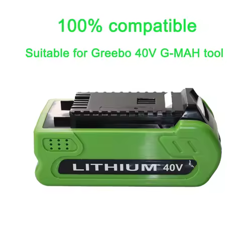 40V 3.0/4.0/5.0 Ah lithium-ion battery suitable for Greebo G-Max