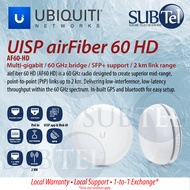 Ubiquiti UISP airFiber 60 HD AF-60-HD Multi-gigabit 60GHz Bridge SFP+ PTP 2KM