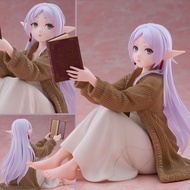 Buried Frie Lotus Anime Character Model Reading Girl Frie Lotus Doll Model Decoration Two-Dimensiona