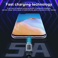 Data Line 5a Fast Charging Cable 5a Usb-c Charger 100w Pd3.0 Fast Charging Usb C to C Cable for Lapt
