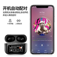 Huaqiangbei Earphone A9pro Earbud Type Noise Cancelling Earphone Smart Touch Screen Long Battery Lif