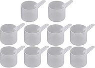 60 mL Plastic Measuring Packaging Scoop (= 60 cc/ = 4 Tablespoon/ = 2 fl oz), Short Handle - to Meas