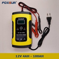 Sạc Ắc Quy Thông Minh FOXSUR 12V-5A (4Ah-100Ah)