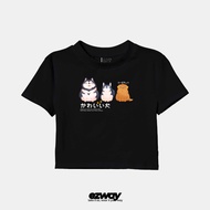 Ezway Oversized Kawaii Dog T-Shirt | Unisex Kids Crop Oversize T-Shirt