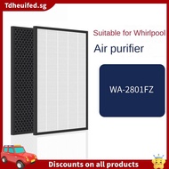 [In Stock]Filter Parts Accessories for Whirlpool WA-2801FZ Air Purifier Humidifier HEPA Filter and Activated Carbon Filter Set