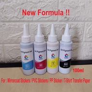 Art Paper Pigment Ink For Heat Transfer Paper / Sticker / Art Card / Art Paper / Transfer Paper /Pvc