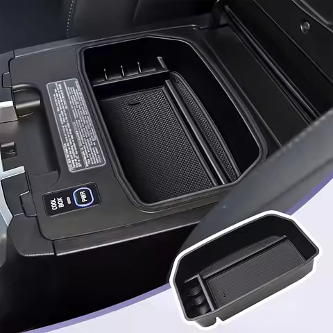 For Toyota Land Cruiser FJ200 LC200 2008-2021 Lexus LX570 J200 2008-2021 Center Console Organizer Tr