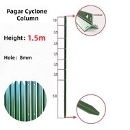 Pagar lembu cyclone pagar cyclone pagar kebun pagar kambing cyclone fence Kambing Pagar Kebun Jaring