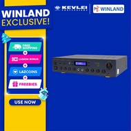 Kevler Professional by Winland GX-3UB PRO Karaoke Amplifier 300W x2 (black) W/ USB Bluetooth FM Line