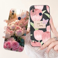 For Itel P33 Plus Case New Stylish Flower Bowknot Soft Jelly Silicone Lens Protective Casing For Ite