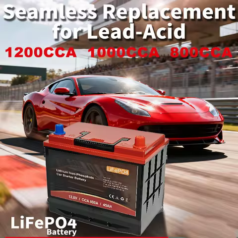 12V Car Start Stop Batteries 45Ah 75Ah 100Ah CCA 800 1000 1200 80D26/S95 Emergency Start for Hyundai