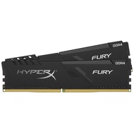 Kingston Hyperx Fury 8gb 16gb 32gb Ddr4 2666mhz Hx426c16fb3k2 / 8 Hx426c16fb3k2 / 4k2 / Fb3k2
