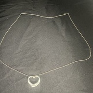 Tiffany & Co. Elsa Peretti Open Heart Pendant Necklace 銀色經典Open Heart心形吊墜項鍊