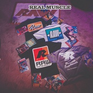 RAW nutrition oversized unisex sports t-shirt