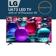 LG UA73 4K UHD Smart TV | 43” 50” 55” 65” | α7 AI Processor Gen8  | 43UA7350PSB 50UA7350PSB 55UA7350