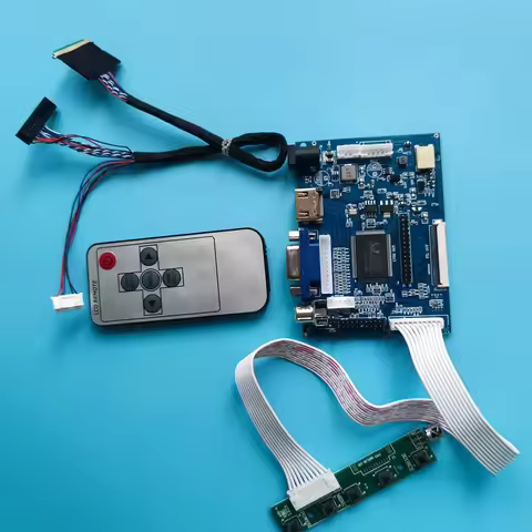 kit Work for LTN140AT26 1366x768 40pin driver panel 2AV VGA AV LED HDMI LCD Screen Controller Board 