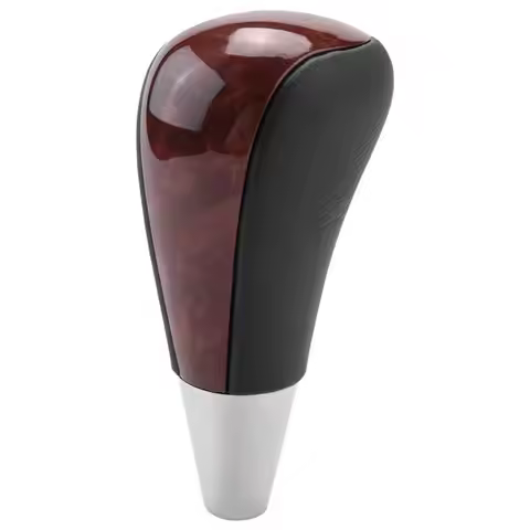 2X Wood Grain Gear Shift Knob Shifter Lever Head For Toyota Corolla Ralink Vios HILUX Harrier Fortun