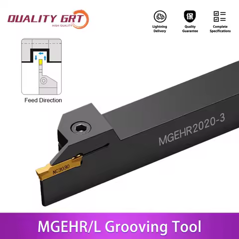 Q.Grt MGEHR/L1212/1616/2020/2525/3232 Turning tool for Grooving Carbide insert Cnc tool external tur