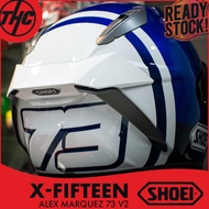 [ Garansi] Shoei X15 Alex Marquez 73 V2 X-Fifteen Full Face Helm X 15