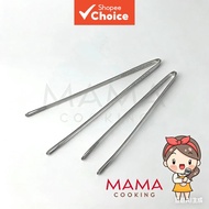 Stainless Steel Hida Beef Barbecue Tongs Silver Gold 9.5 12 Inches  Penyepit Barbeku Daging Hida Kel