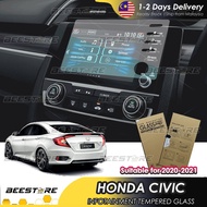 HONDA CIVIC FC 2020 2021 Infotainment Tempered Glass Facelift Head Unit Screen Protector Car Accesso