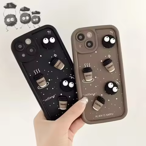 3D Coffee Casing For INFINIX Note 50 Plus 50S 50X 40 30 Pro GT 20 30 Pro HOT 50 40 30 Smart 9 8 10 P