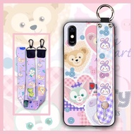 Cute Ring Phone Case For TP-Link Neffos C9 Max Back Cover Protective Anti-knock Kickstand Shockproof