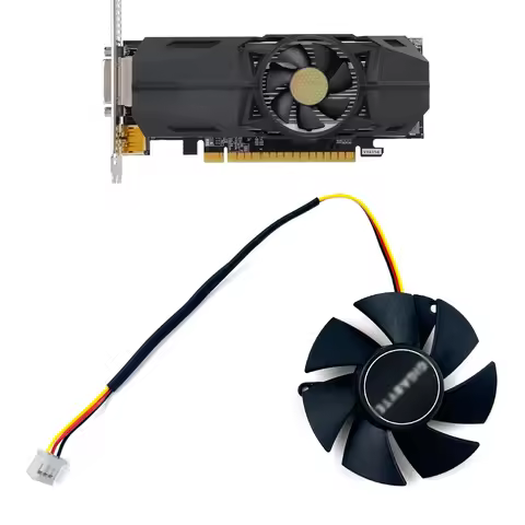 NEW Cooling Fan 46mm 3pin FS1250-S2053A 12V 0.19A GTX1030 1050 GPU FAN For GIGABYTE GTX 1030 1050 10