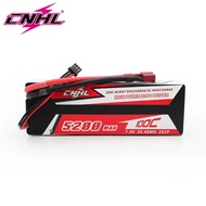 CNHL Lipo Battery 3S 4S 5200mAh 11.1V 14.8V 100C Hard Case With T Plug For RC Car Boat Helicopter Tr