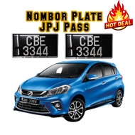 🇲🇾Ready Stock Standard Car Number Plate✨JPJ Lulus✨Kereta Nombor Plate