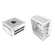Thermaltake Toughpower GF A3 Snow Edition 1050W 80+ Gold Full Modular & NZXT H9 Flow Dual-Chamber AT