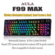 EPOMAKER×AULA F99 MAX 96% ANSI US QWERTY Layout Gasket Wired/BT/2.4Ghz Wireless Mechanical Keyboard 