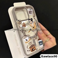 Cartoon Mouse iphone Phone Case 16 15 14 13 12 11 pro max ix xr 7/8 Magnetic Shock-Resistant