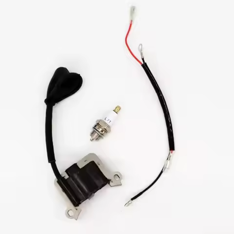 Universal Ignition Coil & Spark Plug Kit for CG430 520 26CC 1E34F 1E40F-5A Grass Strimmer Assembly L