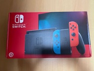 100% NEW Nintendo switch 主機+保護盒