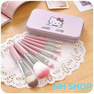 Hello Kitty brush set Hello Kitty brush/ Hello Kitty tin/ (7 Pcs)