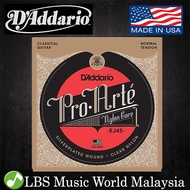 D'addario EJ45 Pro-Arté Nylon Classical Guitar String Normal Tension Daddario D addario (EJ 45)