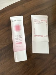 Cell Fusion C & Innisfree 防曬