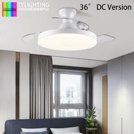 T.Y.L PL-C5087v3 (36吋)(White)伸縮風扇燈 開合風扇燈 吊扇燈 Retractable Blades Ceiling Fan