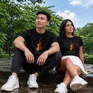 Music T-shirt - 2 Cellos T-shirt 100% Cotton | Combed 30s | DTF Screen Printing | Unisex T-SHIRT | C