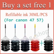 refill ink Compatible Canon 47XL 57XL Ink Cartridge PG-47 CL-57 for E400 E477 E410 E460 E470  E480 E3170 E3370 E4270