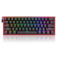 Redragon Mechanical Wireless Gaming Keyboard 60% BLACK FIZZ - K616RGB